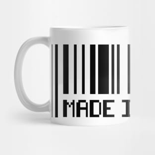 Made in Perth city barcode Australia Mug